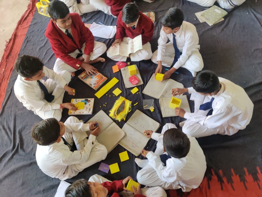 Children learning together